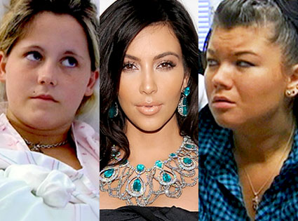 Jenelle Evans, Kim Kardashian, Amber Portwood Jenelle Evans, Kim Kardashian, Amber Portwood